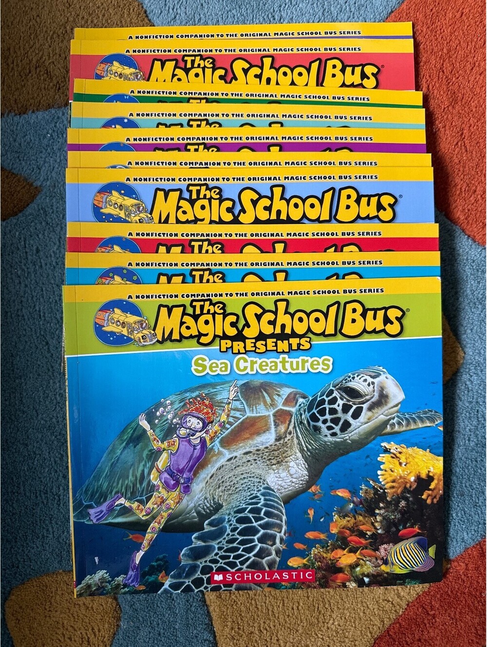 Magic School Bus Presents 10 Book Set Scholastic Nonfiction Science Lot